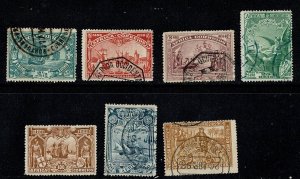 Portuguese Africa #1-5,7-8 used