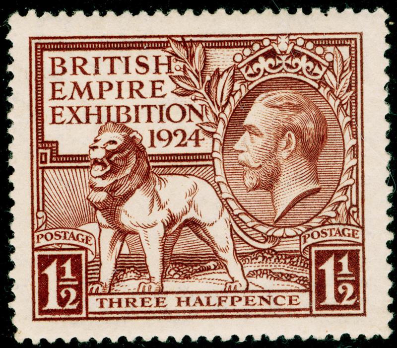 SG431, 1924 1½d brown, M MINT. Cat £15.