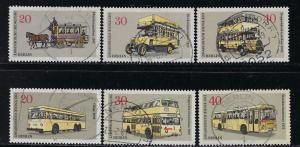 Germany Berlin Scott # 9N335 - 9N340, used