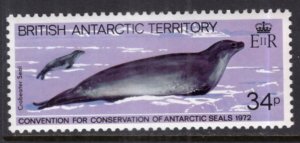 British Antarctic Territory 101 Seals MNH VF