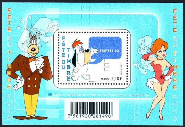 Scott #3418 Cartoon Charactors S/S MNH