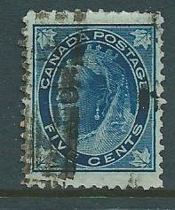 Canada  #70 5c Queen Victoria  (U) CV $9.00