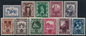 Austria #B207-17*  CV $4.90