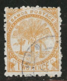 Samoa Scott  13b wmk 62 NZ star far apart CV$10 nice cancel