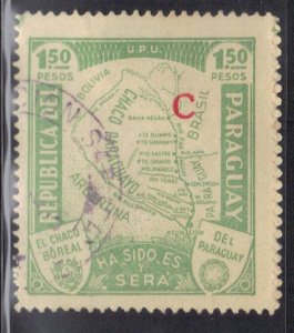 PARAGUAY SC# L35 USED 1.50p 1936