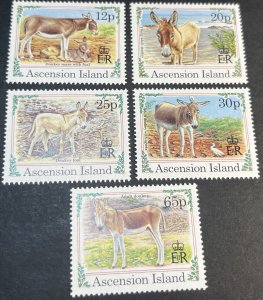 ASCENSION ISLAND # 599-603-MINT NEVER/HINGED--COMPLETE SET--1994