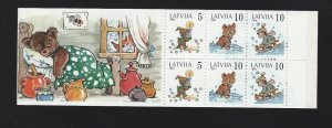 Latvia  booklet MNH  sc # 391a