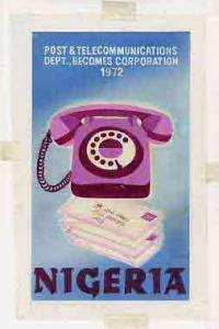 Nigeria 1972 Posts & Telecommunications Corporation -...