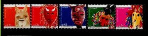 Portugal Sc 2695-9 MNH SET of 2005 - Masks - HS09