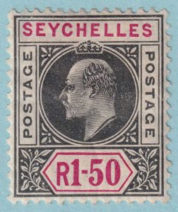 SEYCHELLES 61  MINT HINGE REMNANT OG * SMALL THIN - SFD