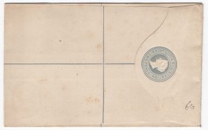 St Lucia 1882 2d Registered Envelope blue text H&G1 good to fine unused, ditto