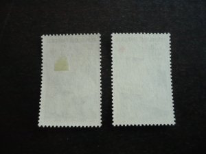 Stamps - France - Scott# B402-B403 - Mint Hinged Set of 2 Stamps