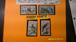 Mali 1965 Airmail Birds Scott# C25-C28 Complete VF-XF Mint Light Hinge