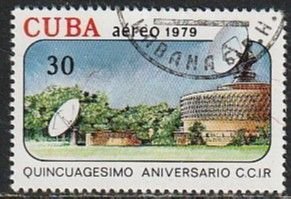 1979 Cuba - Sc C323 - used VF - 1 single - Intl Radio Consultative Committee