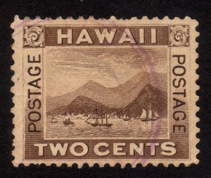 1894, Hawaii, 2c, Used, Sc 75