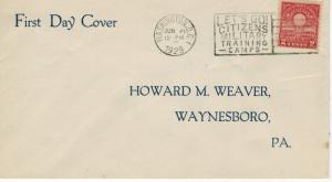 Thomas Edison Inventor 1929 D.C. First Day Issue 654 NIP by Howard Weaver