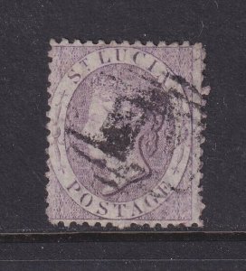 St. Lucia, Scott 9 (SG 13), used