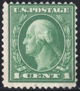 SC#405 1¢ Washington Single (1912) Used