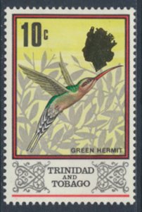 Trinidad & Tobago  SG 344   MH    Bird Green Hermit   SC# 149 - see scans