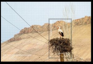 2019 Azerbaijan 1533/B245 Nakhchivan. White stork