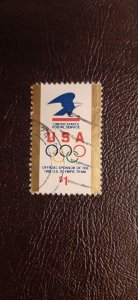 US Scott # 2539; $1. USPS sponsors Olympics; 1991; used; VF centering