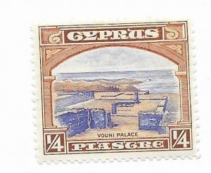 Cyprus #125 MH - Stamp - CAT VALUE $1.40