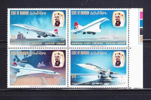 Bahrain 247b Set MNH Planes, Concorde