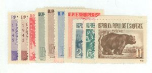 Albania #581-3/585-91 Unused Single (Complete Set)