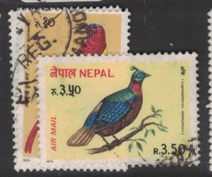 Nepal Birds SC 384-6 VFU (7fnk)