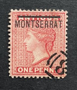 Montserrat, Sc.#6, used