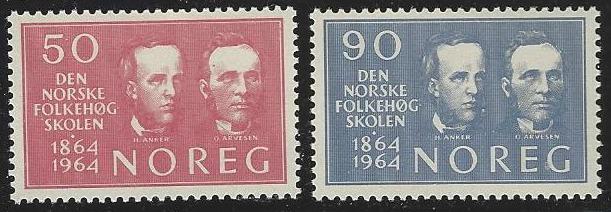 Norway #459-460 MNH Full Set of 2