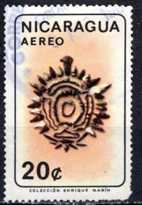 Nicaragua; 1965: Sc. # C566:  Used Single Stamp