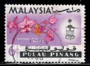 Malaysia Penang Scott  70 used stamp