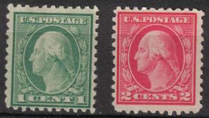 Sc# 405 & 406 MNH