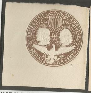 U.S. Scott #U350 Embossed Stamped Envelope - Mint Single