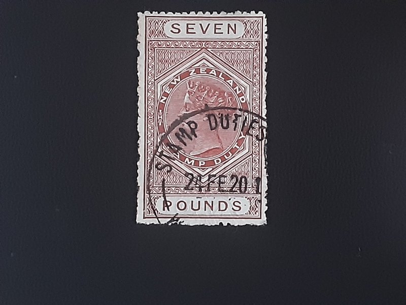 Stamp duty 7 pounds 1882