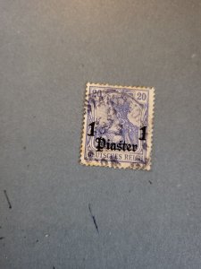 Stamps German Offices in Turkey Scott #33 used