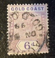 STAMP STATION PERTH Gold Coast #31 QV Definitive  FU 1898-92