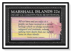 Marshall Islands #146 US Constitution Bicentennial MNH