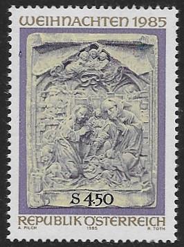 Austria - # 1330 - Christmas '85 - MNH