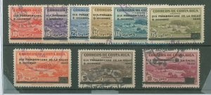 Costa Rica #C46-54  Single (Complete Set)