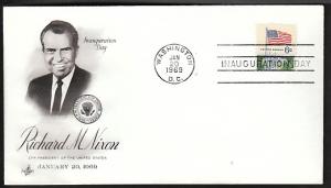 Nixon Inauguration 2nd term (Artcraft) Label  cover