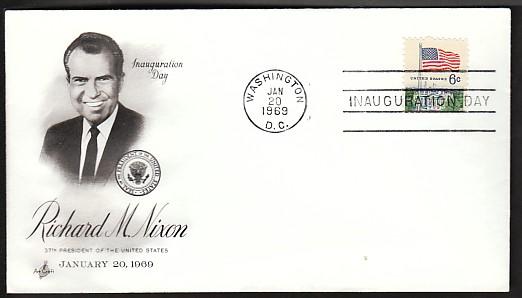 Nixon Inauguration 2nd term (Artcraft) Label  cover