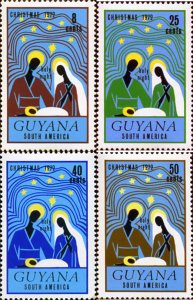308994 MNH GUYANA 1972 NAVIDAD