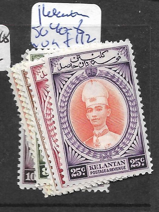 MALAYA KELANTAN (P0101B) TO 25C  SG 40-8  MOG