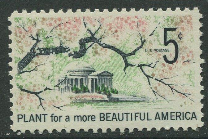 STAMP STATION PERTH USA #1318  MNH OG 1966  CV$0.25.