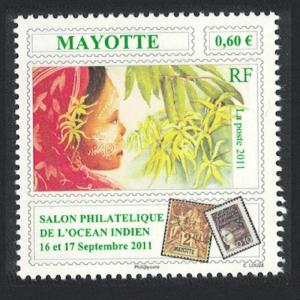 Mayotte Stamp Exhibition 1v MI#259