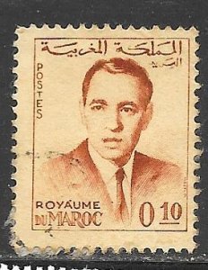 Morocco 78: 10c King Hassan II, used, F-VF