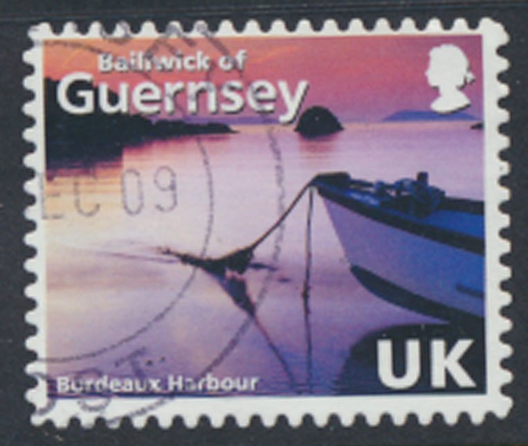 Guernsey Channel Islands SG 1237 Used Bordeaux Harbour 1989 SC# 997f See scan