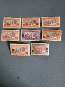 Stamps Senegal Scott #123-30 hinged